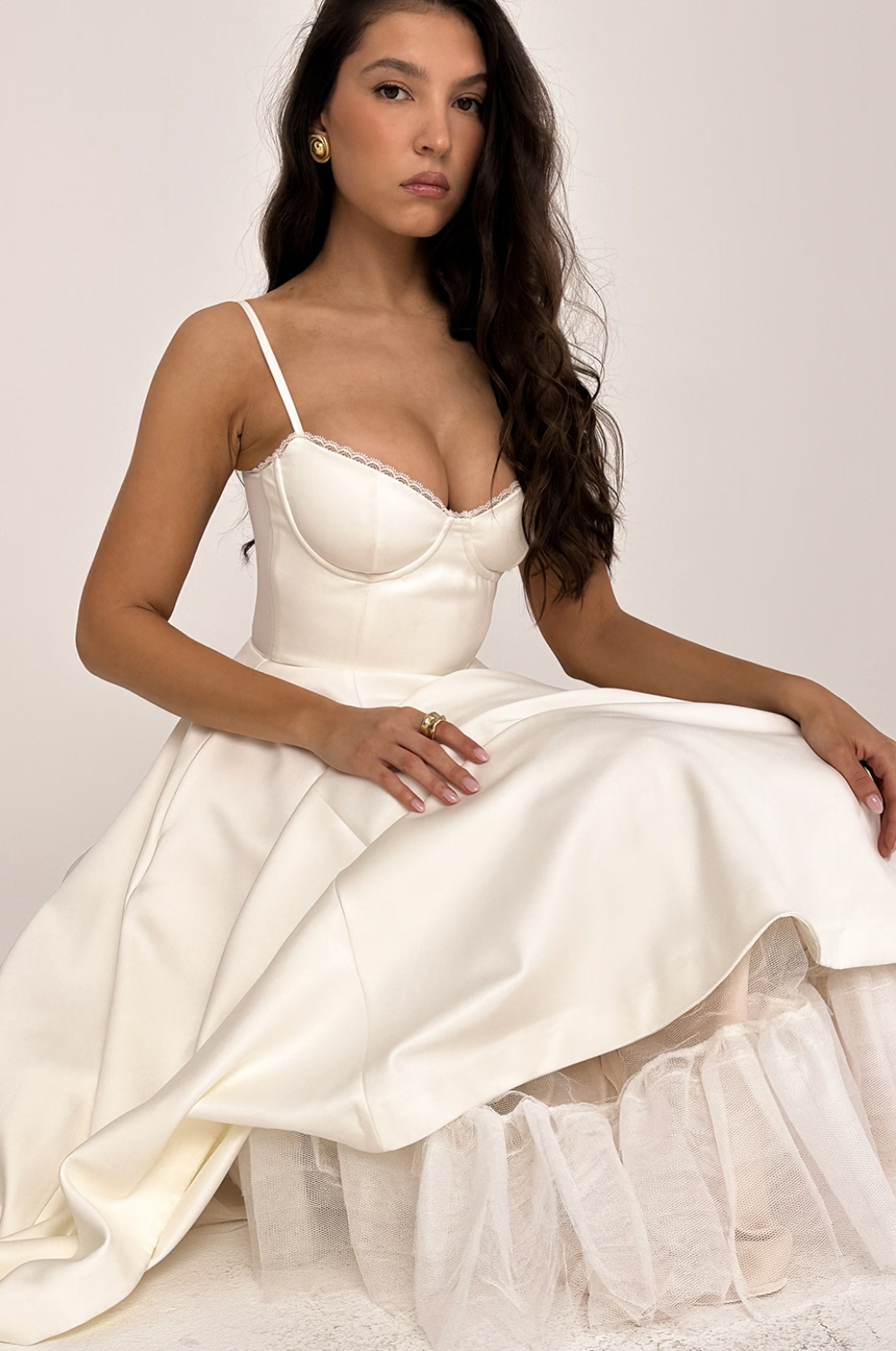 Matilda Tulle Midi Dress – Elegance with a Fairytale Touch