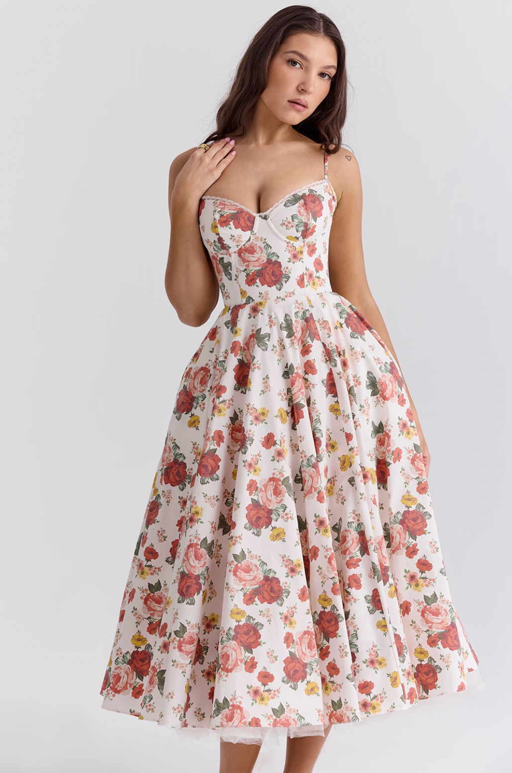 Matilda Tulle Midi Dress – Elegance with a Fairytale Touch