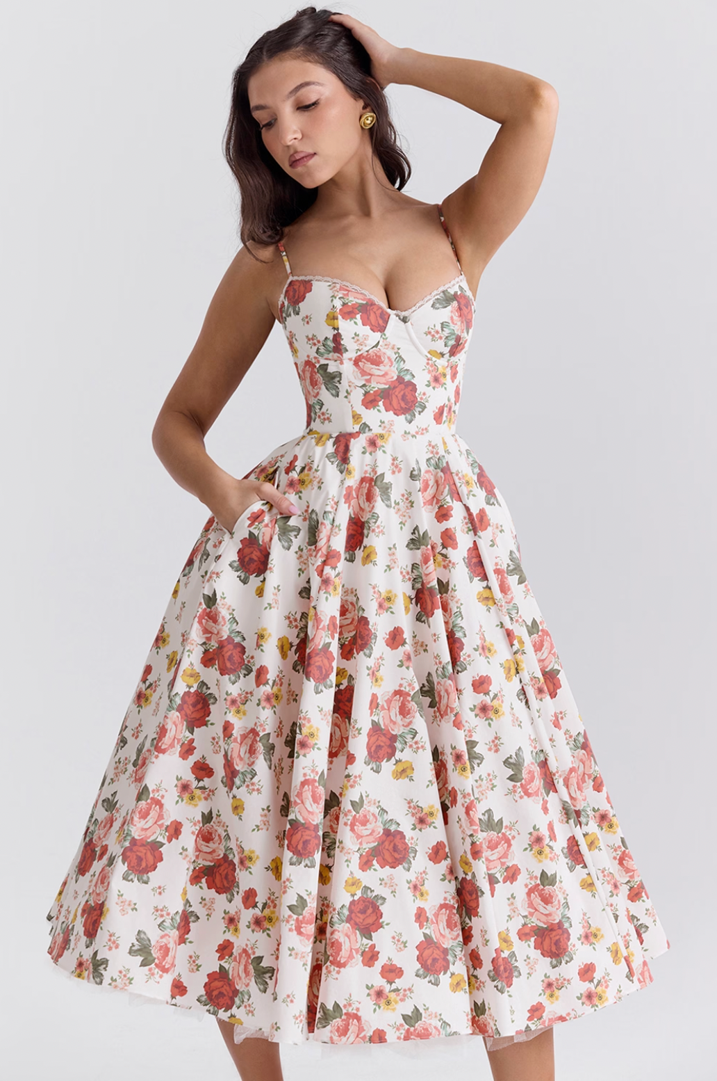 Matilda Tulle Midi Dress – Elegance with a Fairytale Touch