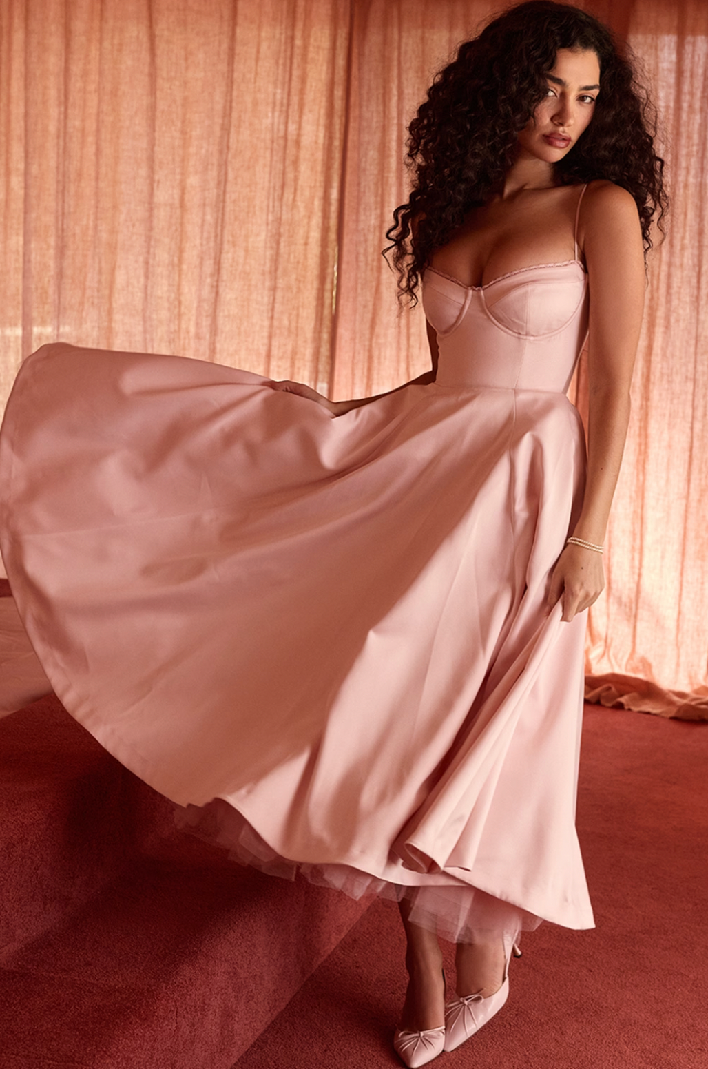 Matilda Tulle Midi Dress – Elegance with a Fairytale Touch