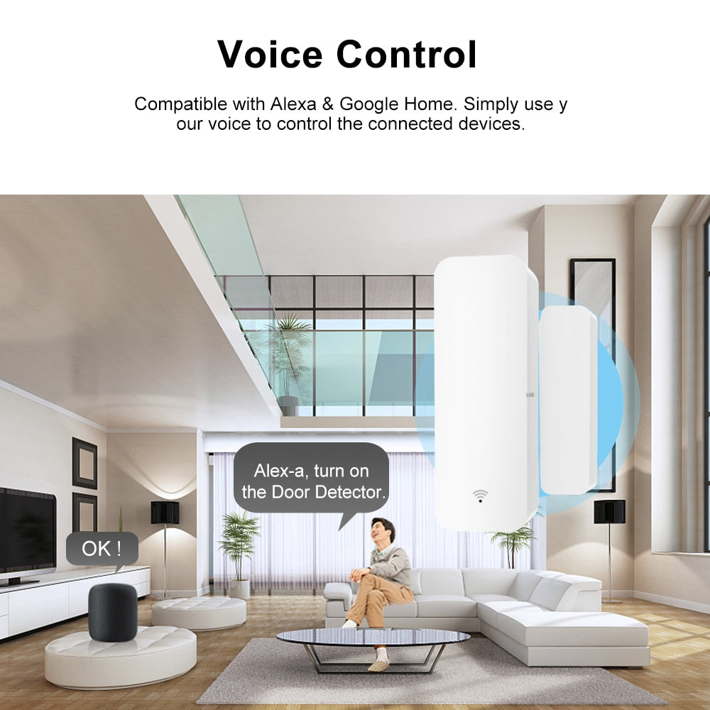 Focussa Shop™ Smart Wi-Fi Door Sensor