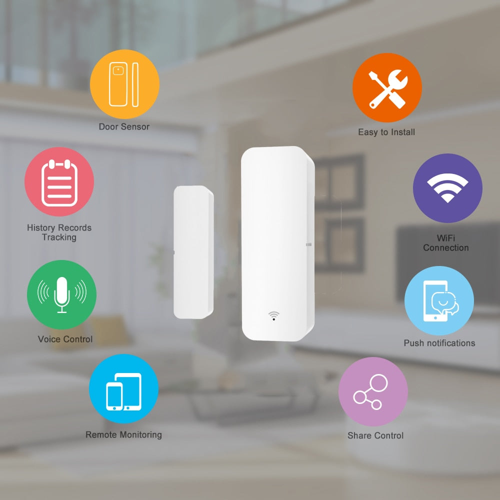 Focussa Shop™ Smart Wi-Fi Door Sensor