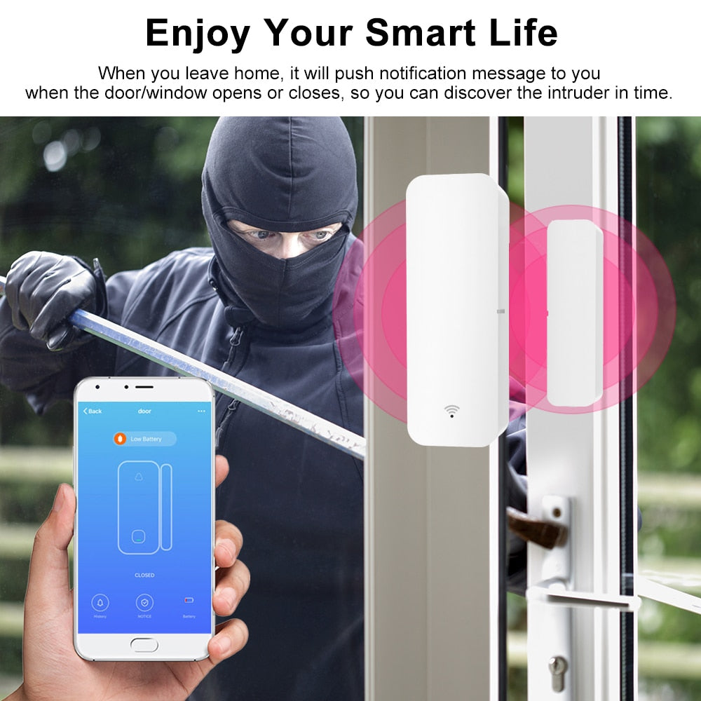 Focussa Shop™ Smart Wi-Fi Door Sensor