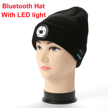 Focussa Shop™ LED Hat With Stereo Headset