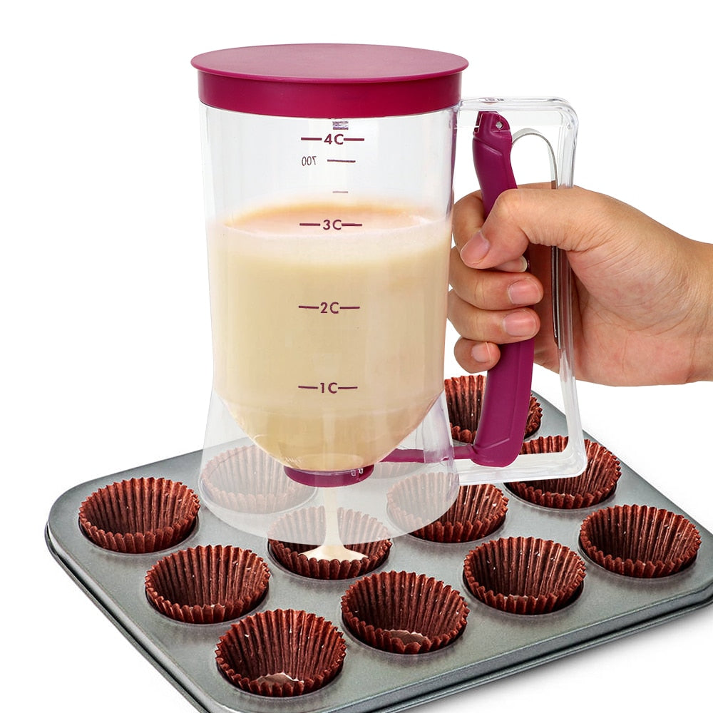 Focussa Shop™ Cake Dough Batter Dispenser Baking Tool Cupcake