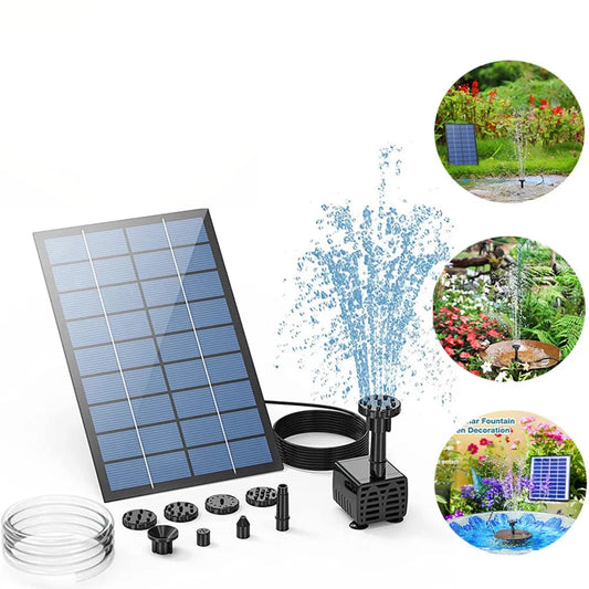 Focussa Shop™ Solar Garden Fountain