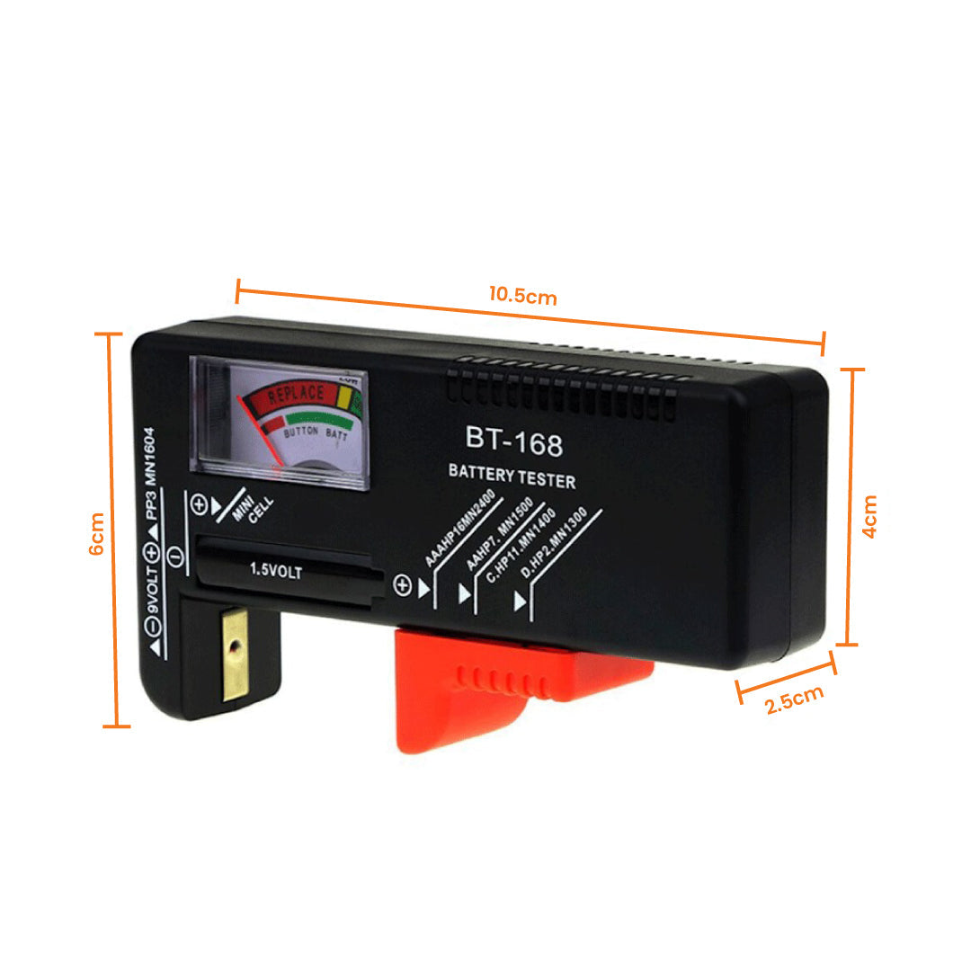 Focussa Shop™ Battery Tester Checker Universal