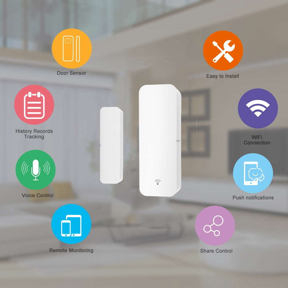 Focussa Shop™ Smart  Wi-Fi Door Sensor