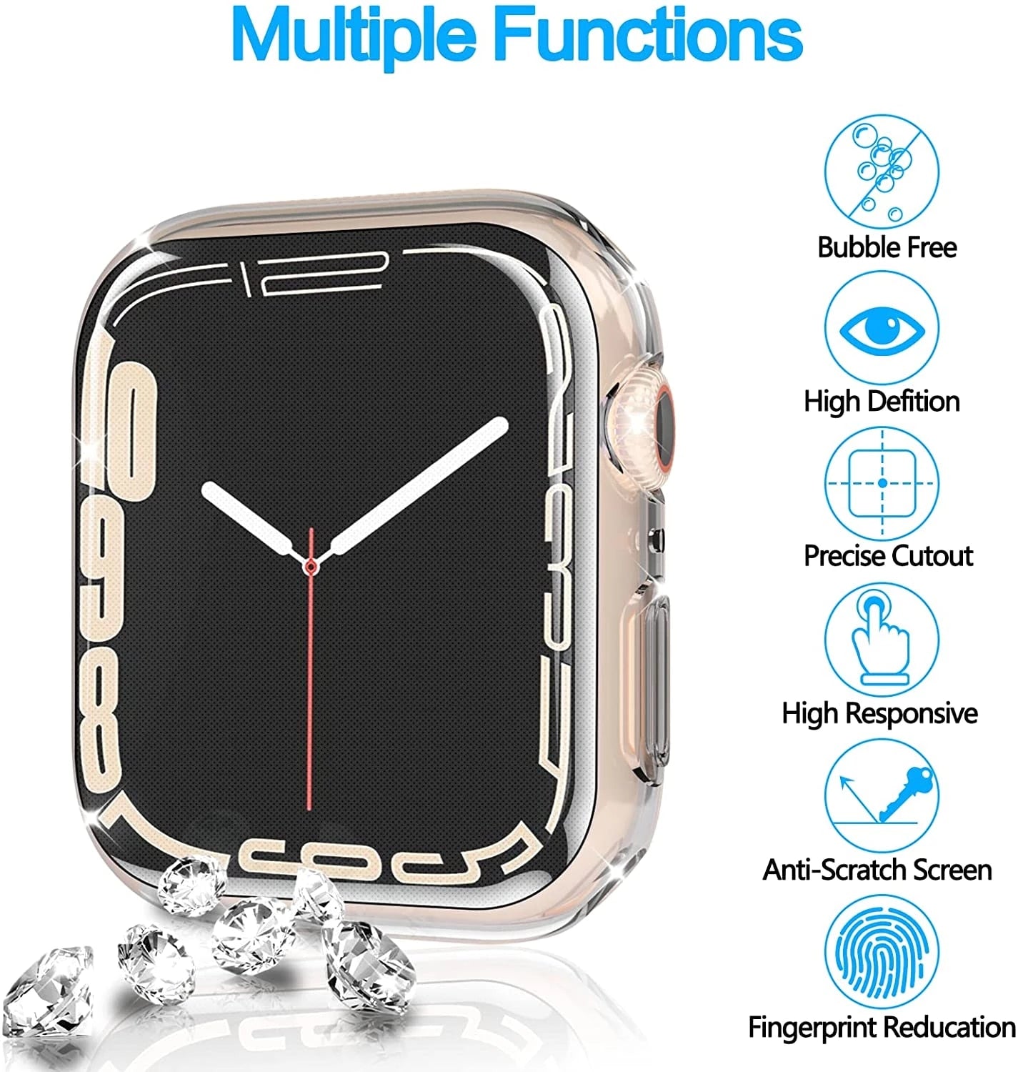 Focussa Shop™ Smart Watch Clear Protector