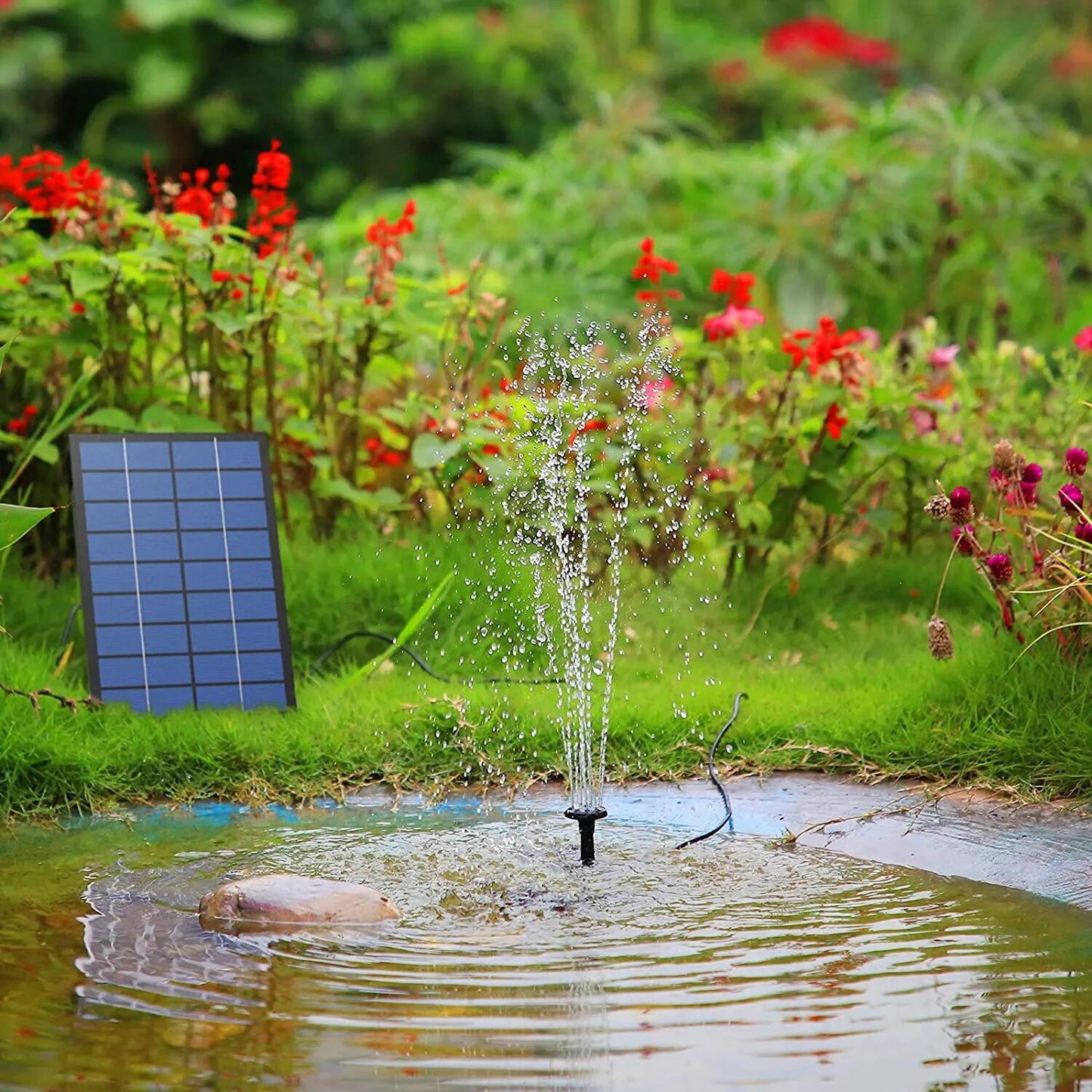 Focussa Shop™ Solar Garden Fountain