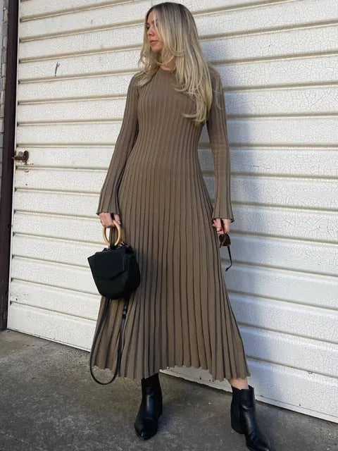 Cozy Midi Dress