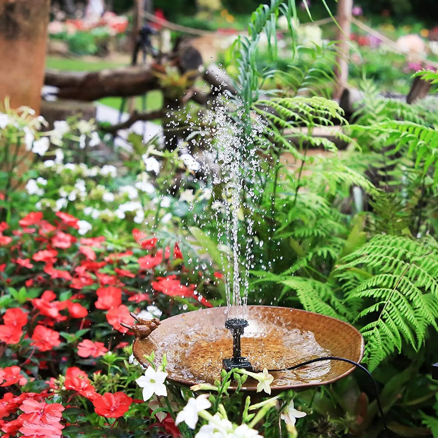 Focussa Shop™ Solar Garden Fountain