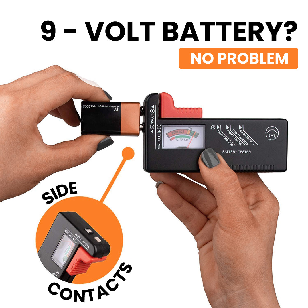 Focussa Shop™ Battery Tester Checker Universal